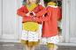 Preview: 0,5 MTR. ♥  UNI BIO BAUMWOLLJERSEY SENF ♥