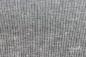 Preview: 0,5 MTR. ♥ STREIFEN BAUMWOLL LEINEN - ANTHRAZIT MELANGE ♥
