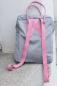 Preview: 1 MTR. BAUMWOLL GuRTBAND Rosa  - 30mm