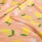 Preview: 0,5 MTR.  ♥ BADESTOFF LYCRA ZITRONEN UPF50 ♥