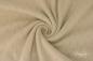 Preview: 0,5 MTR.  ♥ BAUMWOLLJERSEY POINTOILLE Lochstickerrei - TAUPE LIGHT ♥