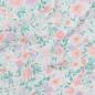 Preview: 0,5 MTR. ♥ FLOWERS FLIEDER - APRICOT MUSSELIN ♥