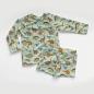 Preview: 0,5 MTR.  ♥ BADESTOFF LYCRA DINO MULTICOLOR UPF50 ♥