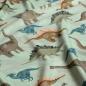 Preview: 0,5 MTR.  ♥ BADESTOFF LYCRA DINO MULTICOLOR UPF50 ♥