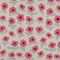 Preview: 0,5 MTR. ♥ RIPPSTRICK RETRO BLOOM DAISIES PINK JERSEY  ♥