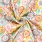 Preview: 0,5 MTR. ♥ MuSSELIN MULTICOLOUR SUNFLOWERS ♥
