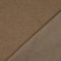 Preview: 0,5 MTR.  ♥ TEDDY/FLEECE DOUBLEFACE TAUPE ♥