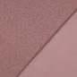 Preview: 0,5 MTR. ♥ TEDDY BOUCLE FLEECE DOUBLEFACE ALT MAUVE ♥
