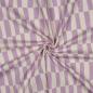 Preview: 0,5 MTR. BAUMWOLL POPELINE STREIFEN FLIEDER