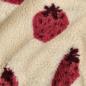 Preview: 0,5 MTR. ♥ TEDDY STRAWBERRIES ERDBEEREN ♥