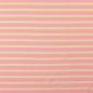 Preview: 0,5 MTR. ♥ PUNTA DI ROMA STREIFEN ROSA/NATUR