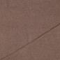 Preview: 0,5 MTR. ♥ Doubelface Baumwollfleece  BRAUN MELANGE - 100% Baumwolle ♥