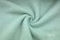 Preview: RESTSTÜCK 0,95 MTR. ♥ Doubelface Baumwollfleece MINT MELANGE - 100% Baumwolle ♥
