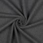 Preview: 0,5 MTR. ♥ Doubelface Baumwollfleece DuNKELGRau MELANGE - 100% Baumwolle ♥
