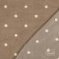 Preview: 0,5 MTR. ♥ DAISIES TEDDY  TAUPE ♥