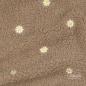 Preview: 0,5 MTR. ♥ DAISIES TEDDY  TAUPE ♥