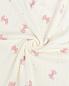 Preview: 0,5 MTR. ♥ RIPPSTRICK ROSY BOWS JERSEY  ♥