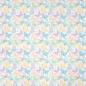 Preview: 0,5 MTR. PASTELL COLOURFUL SCHMETTERLINGE BAUMWOLLE