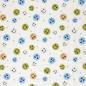 Preview: 0,50 MTR. ♥ SMILEY COLOURFUL BLAU JERSEY ♥