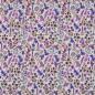 Preview: 0,5 MTR. ♥ RIPPSTRICK JERSEY AUTUMN FLOWERS LILA ♥