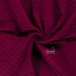 Preview: 0,5 MTR. Abgesteppter Musselin Jackenstoff - BORDEAUX
