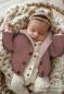 Preview: 0,5 MTR. ♥ TEDDY/FLEECE DOUBLEFACE ANTIK LILA ♥