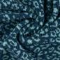 Preview: 0,50 MTR. ♥ TEDDY JACQUARD LEO AQUA  ♥