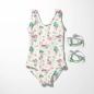 Preview: 0,5 MTR.  ♥ BADESTOFF LYCRA MERMAID LOVE UPF50 ♥
