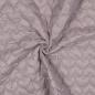 Preview: 0,5 MTR. ♥ ABGESTEPPTER JACKENSTOFF GLITZER FOIL HERZEN ♥