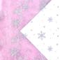Preview: 0,5 MTR. ♥ WEICHER EISKRISTALL TüLL ROSE  ♥