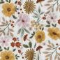Preview: 0,50 MTR.  ♥ HERBSTBLüTEN ZAUBER DIGITAL JERSEY ♥