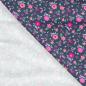 Preview: 0,5 MTR.  PINK MEADOW BAUMWOLLE POPELINE