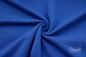 Preview: 0,5 MTR. ♥ KUSCHLIG WEICHER BIO SoFT SWEAT ROYAL BLAU ♥