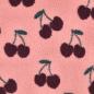 Preview: 0,5 MTR. ♥ TEDDY JACQUARD KIRSCHEN MAUVE  ♥