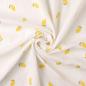 Preview: 0,5 MTR. ♥ MuSSELIN GESTICKTE ZITRONEN ♥