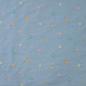 Preview: 0,5 MTR. JEANS CHAMBRAY BLÜMCHEN