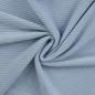 Preview: 0,5 MTR. ♥ BREITCORD BAUMWOLL JERSEY - HELLBLAU - ELASTISCH  ♥