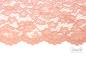Preview: 0,5 MTR. ♥ SPITZE BLüTeNTRAUM - PUDER ROSA - Spitzenstoff ♥
