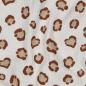 Preview: 0,5 MTR. ♥ MuSSELIN LEO NATURAL ♥