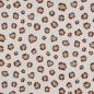Preview: 0,5 MTR. ♥ MuSSELIN LEO NATURAL ♥