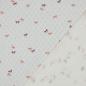 Preview: 0,5 MTR.  ♥ BAUMWOLLJERSEY POINTOILLE Lochstickerrei -SCHLEIFCHEN ♥