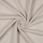 Preview: 0,5 MTR. ♥ Doubelface Baumwollfleece NATUR  MELANGE - 100% Baumwolle ♥