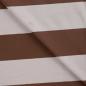 Preview: 0,50 MTR. XL STREIFEN BRAUN SAND - FRENCH TERRY