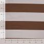 Preview: 0,50 MTR. XL STREIFEN BRAUN SAND - FRENCH TERRY