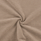 Preview: 0,50 MTR. ♥ BREITCORD BAUMWOLL JERSEY - BEIGE - ELASTISCH ♥