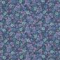 Preview: 0,5 MTR.♥ BLÜTENMEER PETROL BAUMWOLL POPELINE ♥