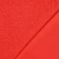 Preview: 0,5 MTR. ♥ TEDDY BOUCLE  - FLEECE INNENSEITE   DOUBLEFACE RoT ♥