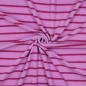 Preview: 0,5 MTR. ♥ FROTTEE STREIFEN ROSA / PINK ♥