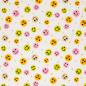 Preview: 0,50 MTR. ♥ SMILEY COLOURFUL ROSA JERSEY ♥
