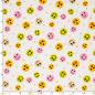 Preview: 0,50 MTR. ♥ SMILEY COLOURFUL ROSA JERSEY ♥